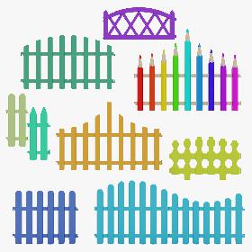 Decorative Fence collection 3D